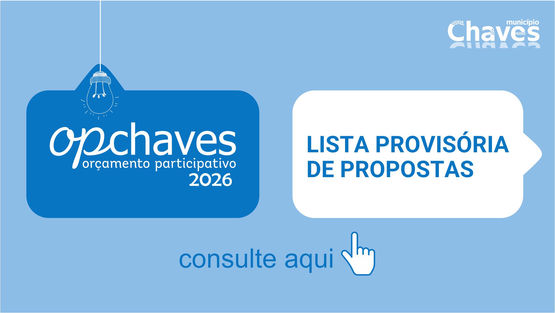 Lista provisória das propostas a votação